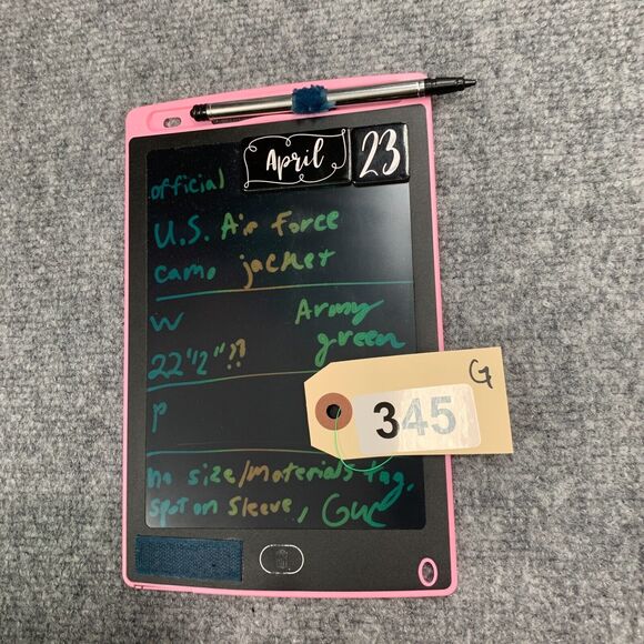 US Air Force Combat Uniform Womens L Large Camo Green Button Up DSCP Jacket - Picture 9 of 10